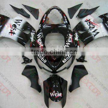 Race bike fairings