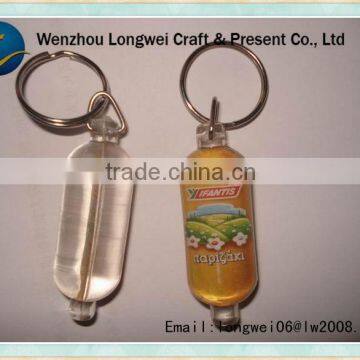 bottle shape giveaway plastic refrigerator magnet/magnet refrigerator door gasket