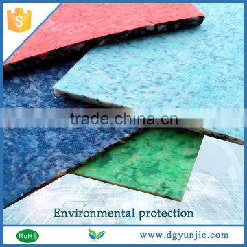 Top seller foam backed carpet commercial waterproof carpet underlayer