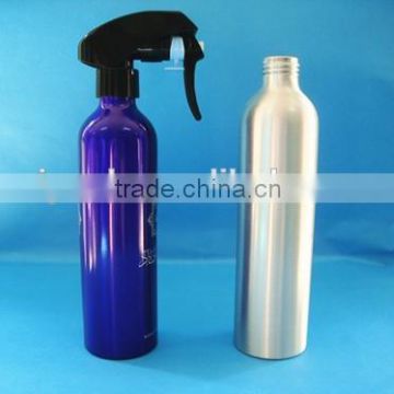 aluminum sprayer bottle with sprayer, 250ml aluminum bottle with trigger sprayer