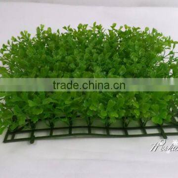 Popular wall decorative high quality artificial boxwood grass mat