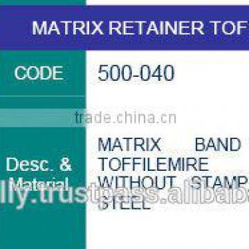 matrix retainer tofflemire , dental instruments, dental lab instruments