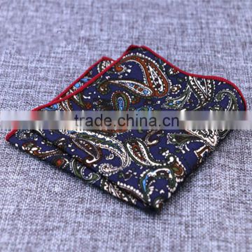 jacquard Paisley weave Pockets, Business Suit Fashion Pocket, Printed Cotton Square Pockets For Men