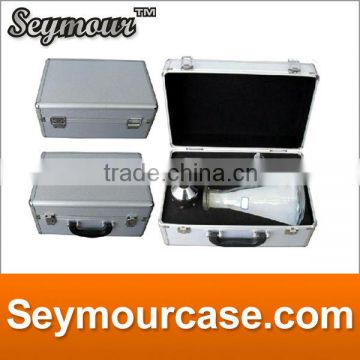 middle size silver cheap aluminum tool box