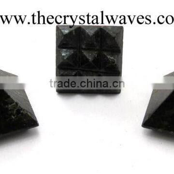 Nuummite Lemurian Master Pyramid