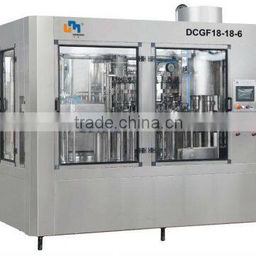 filling machine for gas drink