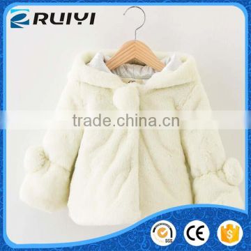 wholesale boutique baby kids clothes winter fur coat