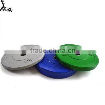 Coloured elite rubber bumper plate for Crossfit & Weightlifting