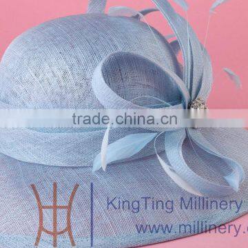 New Woman Church Derby Wedding Sinamay Ascot Cloche Dress Hat Quality Choice