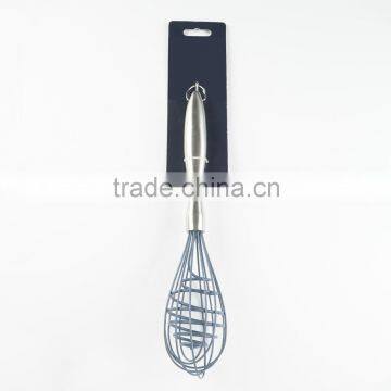 FDA LFGB High End hollow handle kitchenware series silicone whisk