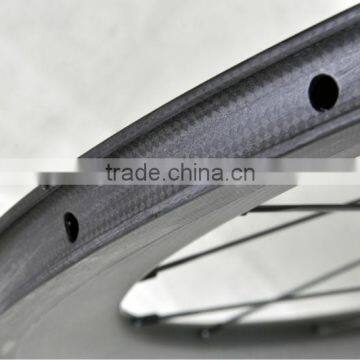 700C 50mm Clincher Carbon Road Bike Rim OEM, 50mm Carbon Rim, Chinese Factory Cheap Complete 50mm Clincher Wheels photo-4
