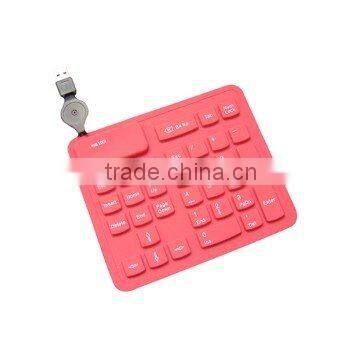 Hot sale Silicon Numer Keyboard