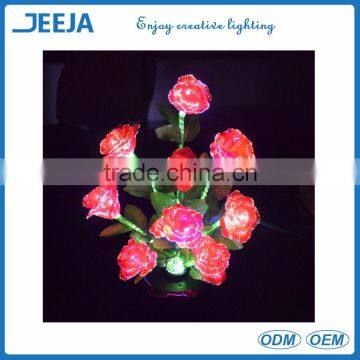 Wedding Occasion and Party Decoration LED Rose Flower Light Christmas Gift