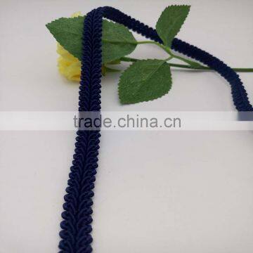 factory direct sale cheap navy lace trimming tape herringbone gimp braid trim