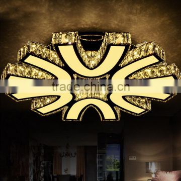 JEVEYA 220V Modern Crystal Chandelier SMD5730 Luxury Crystal Ceiling Lights