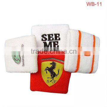 fashion cheap embroideryTerrycloth wristband