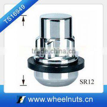 with plastic washer wheel lock nut locking nut