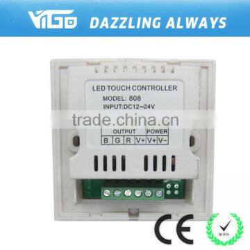 LED RGB controller by touch