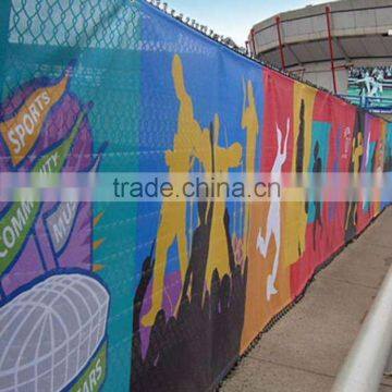 Large Format Construction Fence Banners