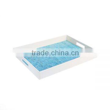 High quality best selling rectangle lacquer wooden tray table