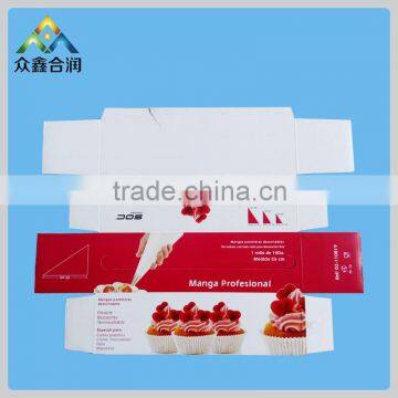 corrugated food packaging box for cake