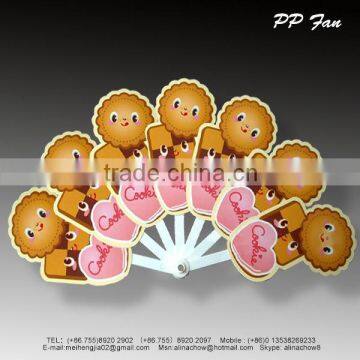 PP plastic hand fan