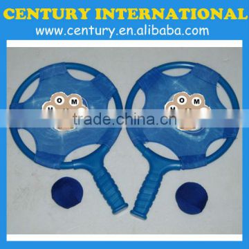 High quality beach racket/beach ball racket games/plastic paddle