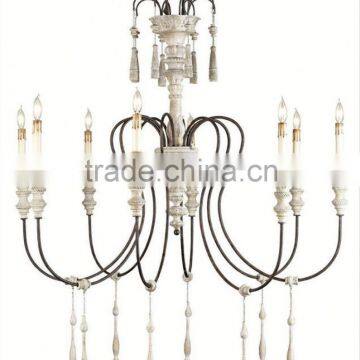 Newly design minimalist scandinavian wood chandelier