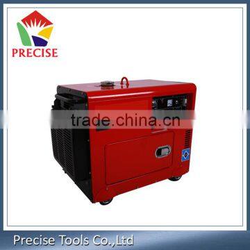 6.5KVA Small Protable Silent Diesel Generator with Wheels