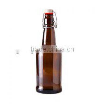 16oz amber flip top glass beer bottle for sale                        
                                                                                Supplier's Choice