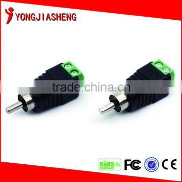 RCA Male Connector DC Connector Factory Wholesale