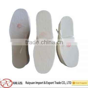 Custom High Quality Warm Keep Fabric Wool Felt Insole