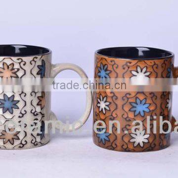 Wholesales Reactive glazed ceramic standard mug 11oz