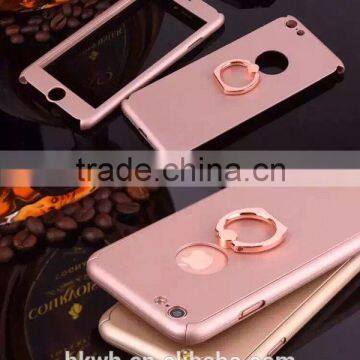 For Iphone Samsung Galaxy j3 Cover/360 Degree Full Cover Protective Slim Hard PC Cover / 360 Rotating Ring Holder Phone Case photo-4