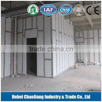 Wholesale CE certification prefabricated interior partition wall panels for 8 years