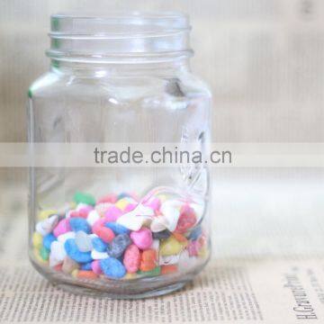 Wholesale16 Oz Glass Mason Jar With Handle photo-2