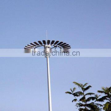 20~35m high quality and best price plaza, dock, highway, airport high mast lighting of china wholesale outdoor lighting pole