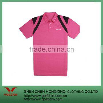 100% dry fit polyester men pique golf polo shirts moisture wicking