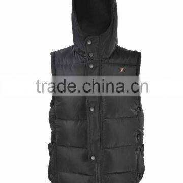 Waterproof Mens Winter Padded Vest Battery Heated Vest