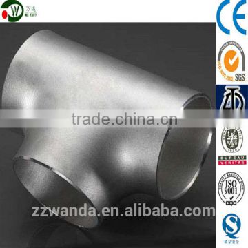 stainless steel tee pipe fitting professional factory