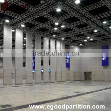 Ultrahigh acoustic movable wall partition in high exhibition hall