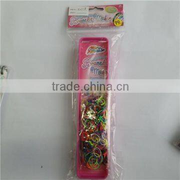 Wholesale colorful band loop and loom bracelet maker for children