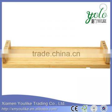 Natural Bamboo Tidy IPhone Organiser Saving Keyboard Top Desk photo-4