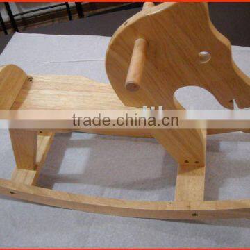 wood rocking animals chairs with horse shape for children