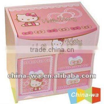 hello kitty MDF jewelry box toy dresser