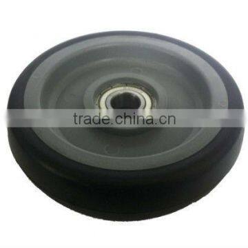 Shopping trolley wheel swivel caster