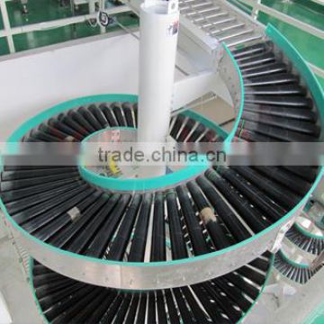 Cartons spiral conveyor system line/roller conveyor