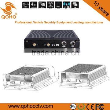 8-CH 3G Car Mobile Dvr With GPS And External Wifi Support Bus IC Reader