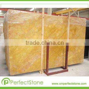 Natural stone big slab Italian golden marble slab