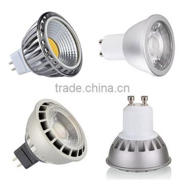 China Best 7W 9W 10W 12W Spot Light Dimmable COB E27 GU5.3 MR16 GU10 LED Bulb Lamp Spotlight